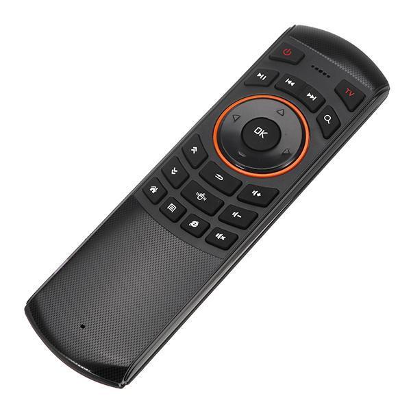 shopping טלווזיות ומערכות שמע לבית X6 2.4G Wireless Mini Dual Keyboard Air Mouse Learning Remote