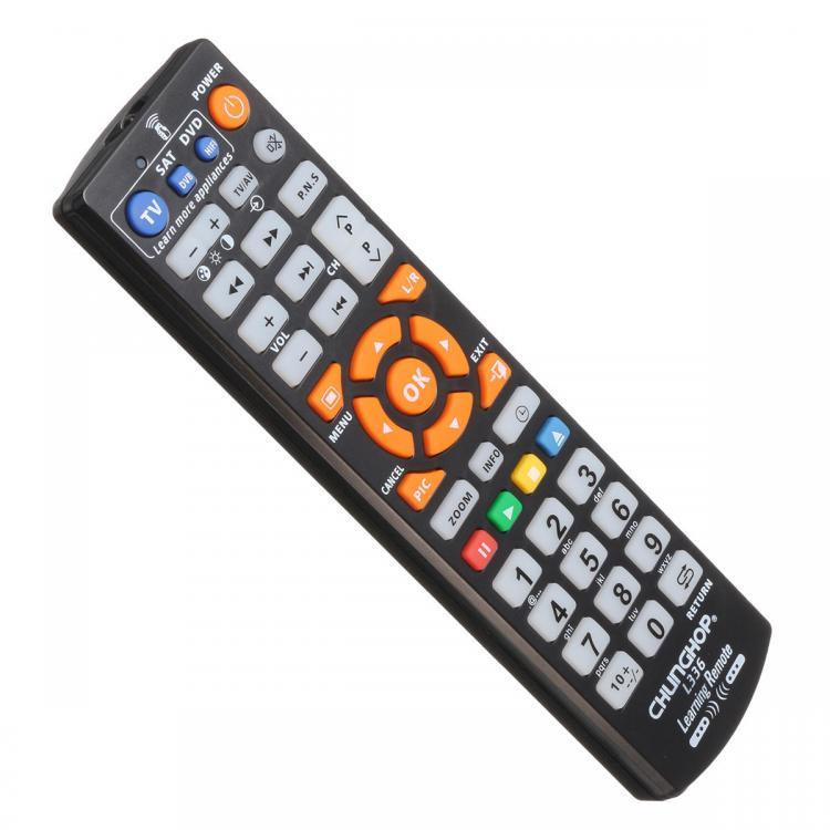 shopping טלווזיות ומערכות שמע לבית CHUNGHOP L336 Universal Learning Remote Control Controller With Learn Function For TV CBL DVD SAT