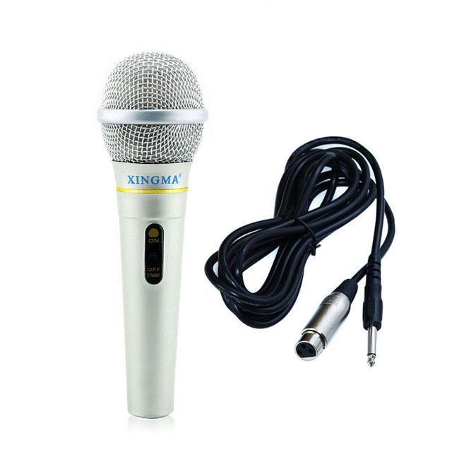 shopping טלווזיות ומערכות שמע לבית XINGMA AK-319 Dynamic Professional Wired Handheld Karaoke KTV Microphone