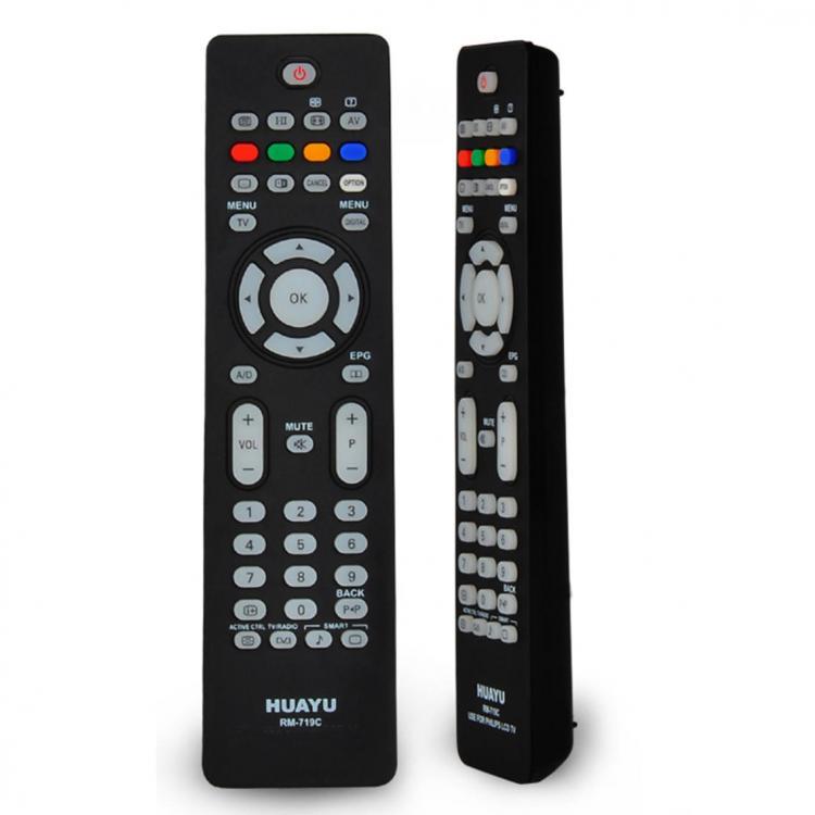 shopping טלווזיות ומערכות שמע לבית HUAYU 719C Replacement Remote Control for Philips TV RC8205