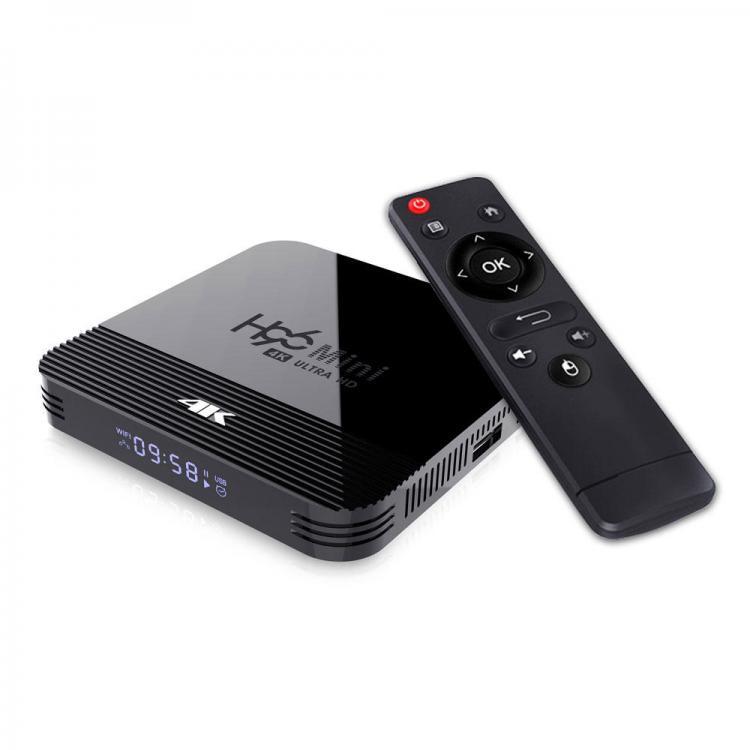 shopping טלווזיות ומערכות שמע לבית H96 MINI H8 RK3228A 2G RAM 16G ROM 5G WIFI bluetooth 4.0 Android 9.0 4K H.265 VP9 Voice Control TV Box Support Google Assistant HD