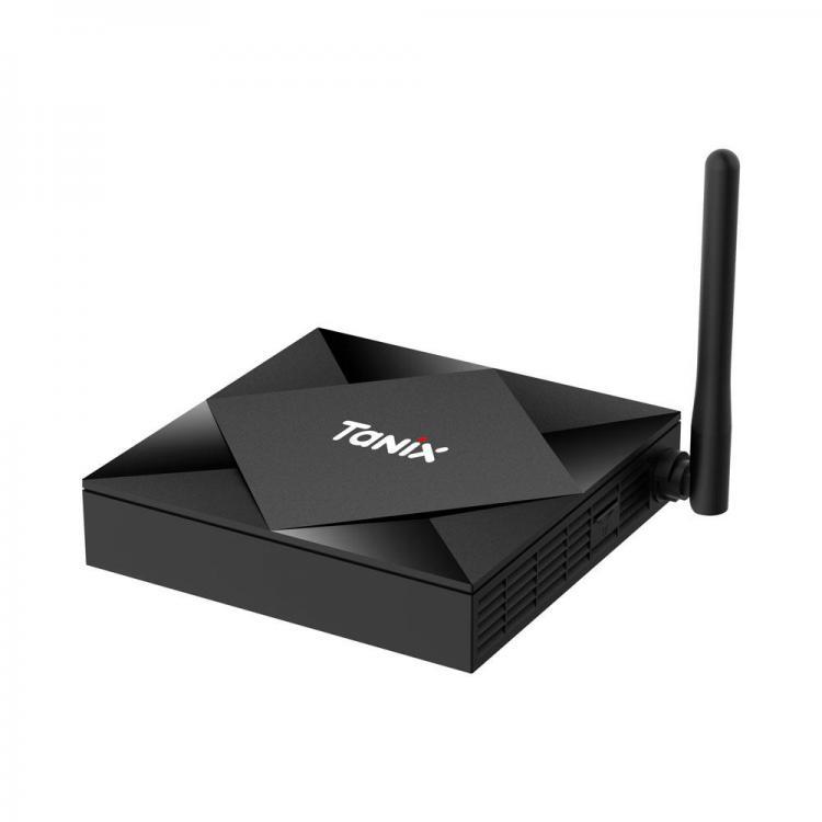 shopping טלווזיות ומערכות שמע לבית Tanix TX6s Allwinner H616 4GB RAM 64GB ROM 5G WIFI Android 10.0 4K 8K TV Box Support Google Assistant