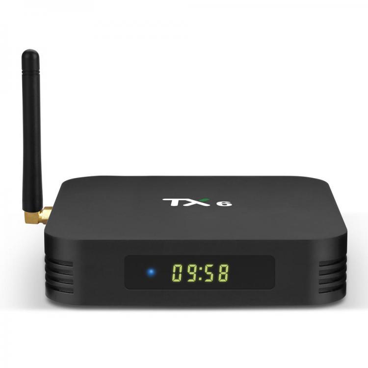 shopping טלווזיות ומערכות שמע לבית Tanix TX6-A Allwinner H6 4GB 32GB 2.4G WIFI 4K Android 9.0 TV Box