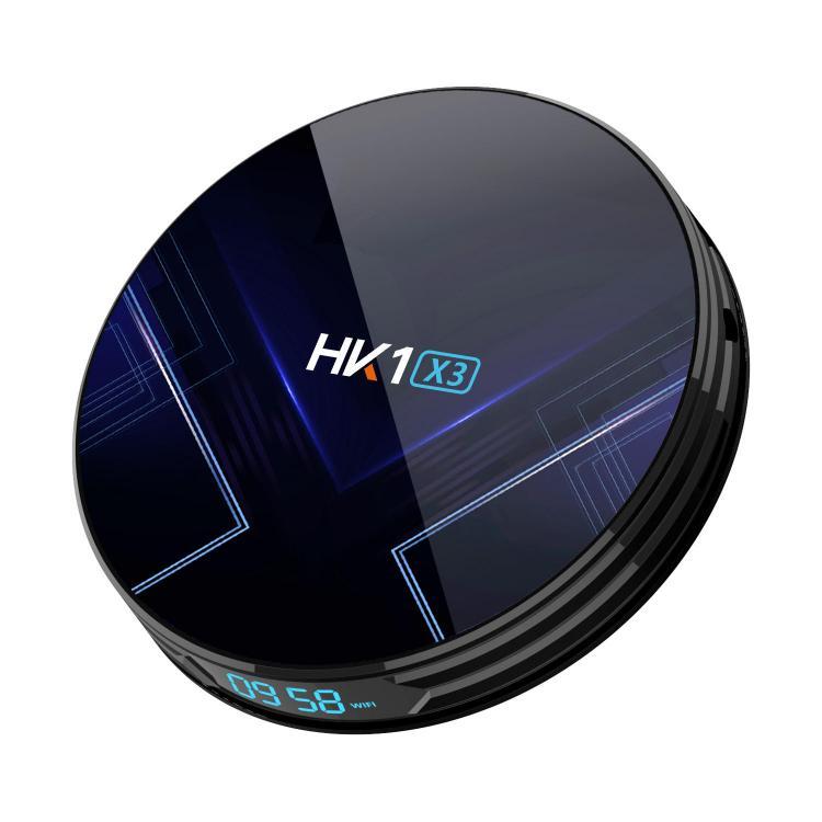shopping טלווזיות ומערכות שמע לבית HK1 X3 Amlogic S905X3 4GB RAM 32GB ROM 1000M LAN 5G WIFI bluetooth 4.0 4K 8K Android 9.0 TV Box Support Google Assistant