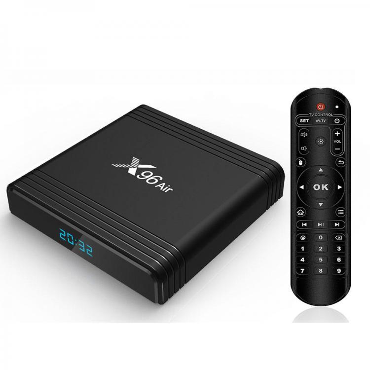 shopping טלווזיות ומערכות שמע לבית X96 Air Amlogic S905X3 4GB RAM 32GB ROM 2.4G 5G WIFI bluetooth 4.1 Android 9.0 4K 8K TV Box