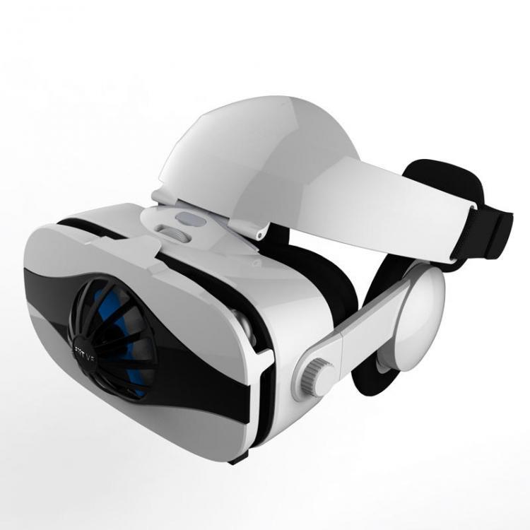 shopping נגנים Fiit VR 5F Headset Fan Cooling Virtual Reality 3D Glasses Box for 4.0 - 6.4 Inch Smart Phone