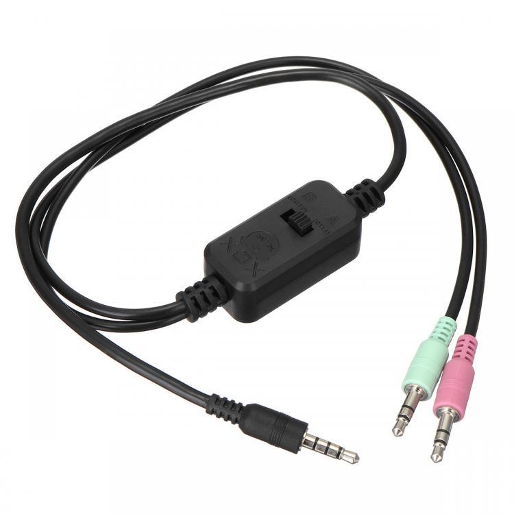 shopping נגנים XOX MA2 3.5mm Live Stream Streaming Sound Card Adaptor Cable Upgraded Version