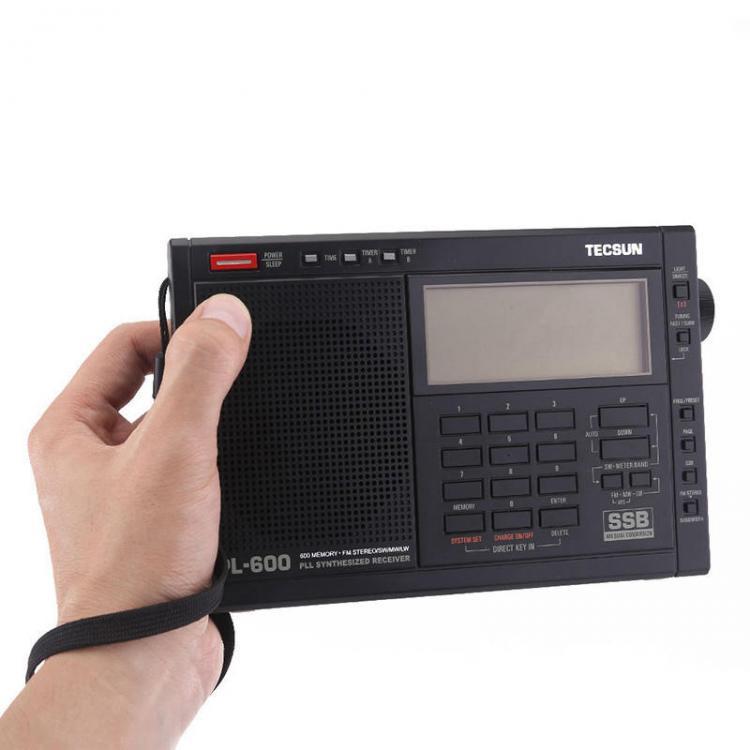 shopping נגנים TECSUN PL-600 Digital Tuning Full-Band FM MW SW-SBB PLL Shortwave Stereo Radio Receiver with Clock