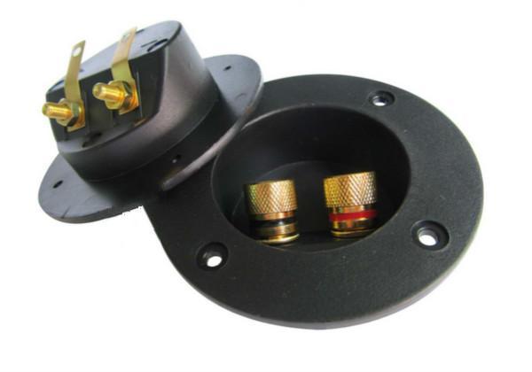 shopping נגנים Speaker Box Terminal Round Spring Cup Connector Subwoofer Plug