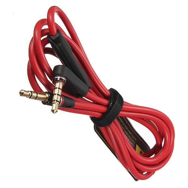 shopping נגנים 3.5mm L Jack Audio Cable Wire Replacement For Beats Solo And Others