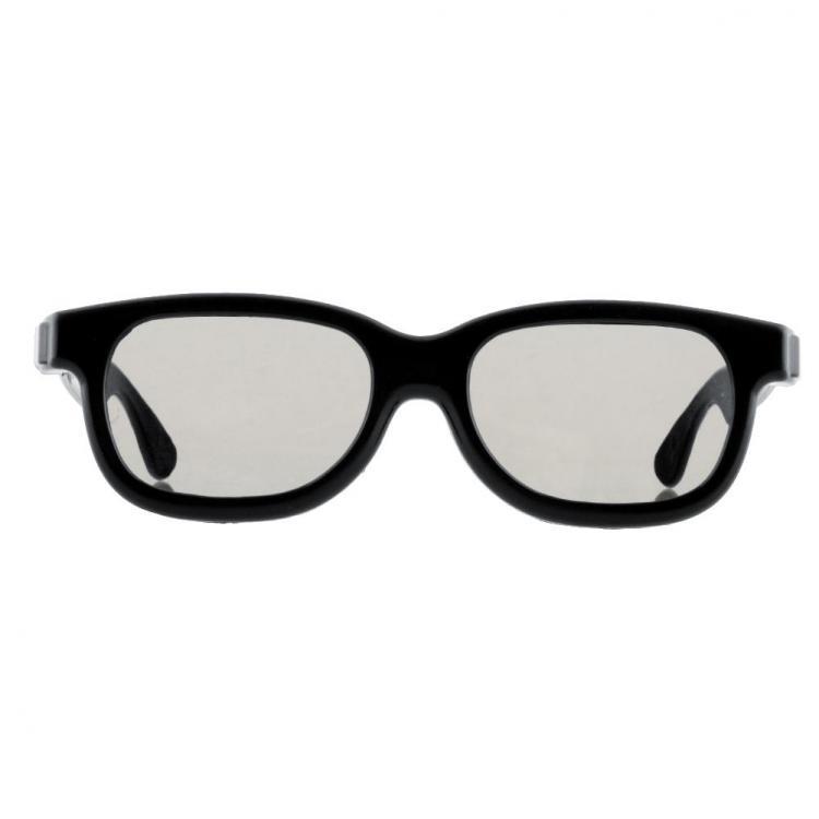shopping נגנים 10pcs Black Round Polarized 3D Glasses for DVD LCD Video Game Theatre TV Theatre Movie