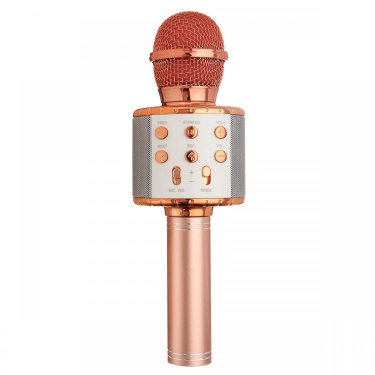 shopping נגנים WS858L Wireless bluetooth Karaoke KTV Audio Live Microphone Speaker Stereo Singing Player