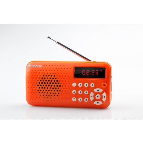 shopping נגנים Rolton T30 Portable Mini FM Radio Speaker Music Player TF Card USB With LED Display