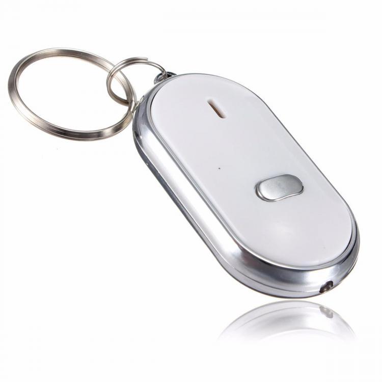 shopping גאדג׳טים 10pcs Whistle Key Finder Keychain Sound LED With Whistle Claps
