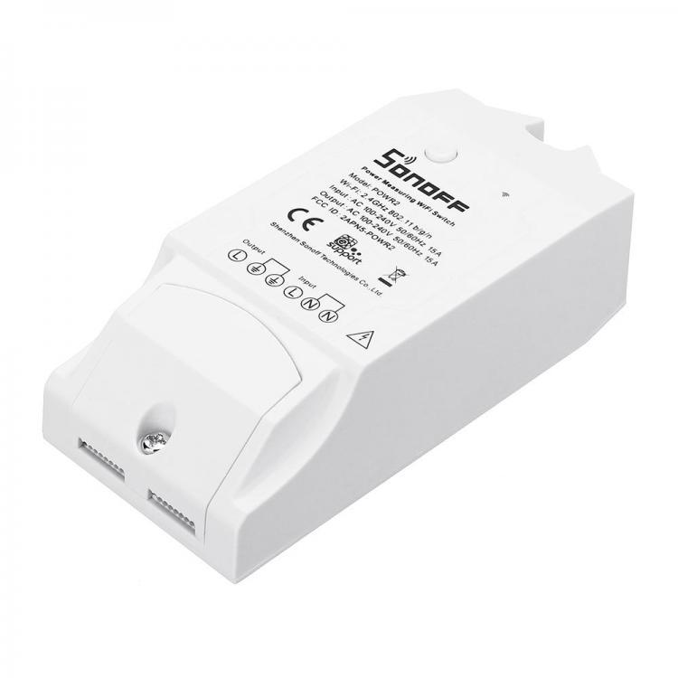 shopping גאדג׳טים 2pcs SONOFF&reg; POW R2 AC90-250V 16A 3500W WIFI Wireless APP Remote Control Switch Timer Socket Power Monitor Current Tester 