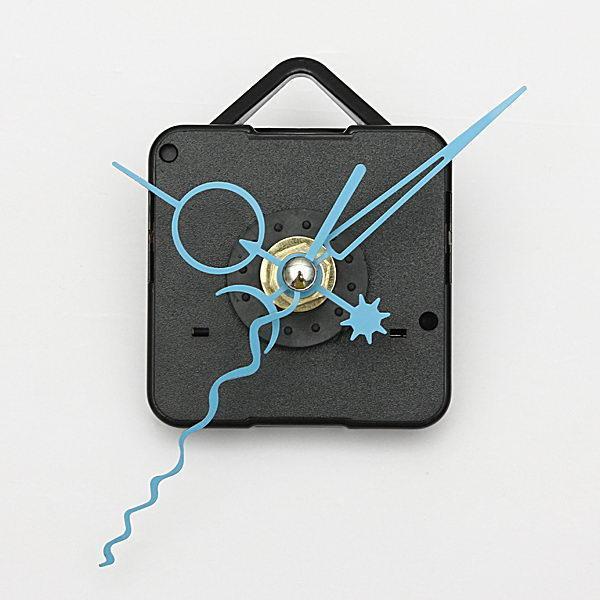 shopping גאדג׳טים Blue Hands DIY Quartz Black Wall Clock Spindle Movement Mechanism