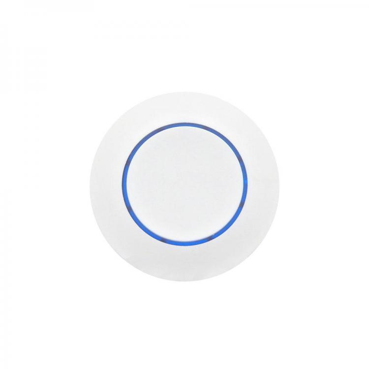 shopping גאדג׳טים 5pcs KTNNKG Blue 3V 433Mhz Wireless Remote Control 1 Button Round Remote Control Switch EV1527 Chip Learning Type