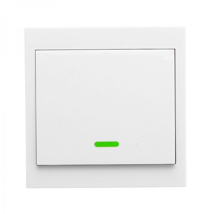 shopping גאדג׳טים 3pcs 1CH Wireless Remote Transmitter Sticky RF TX Smart For Home Living Room Bedroom 433MHZ 86 Wall Panel Works With SONOFF RF/RFR