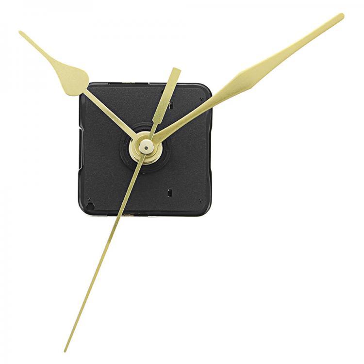 shopping גאדג׳טים 5pcs 20mm Shaft Length Gold Hands Quartz Wall Clock Silent Movement Mechanism Repair Parts