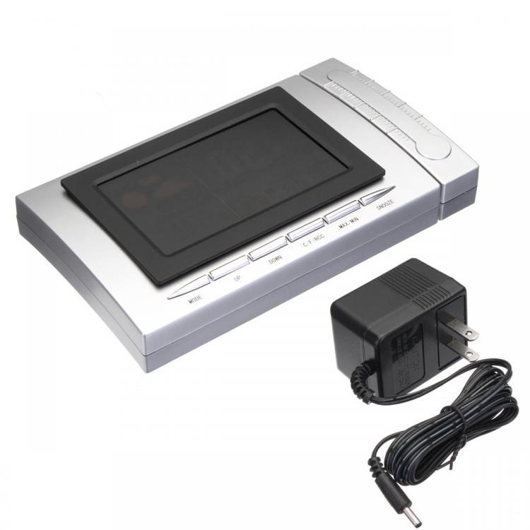 shopping גאדג׳טים Classic Weather Station Alarm Clock Color Screen Backlight Temperature Display