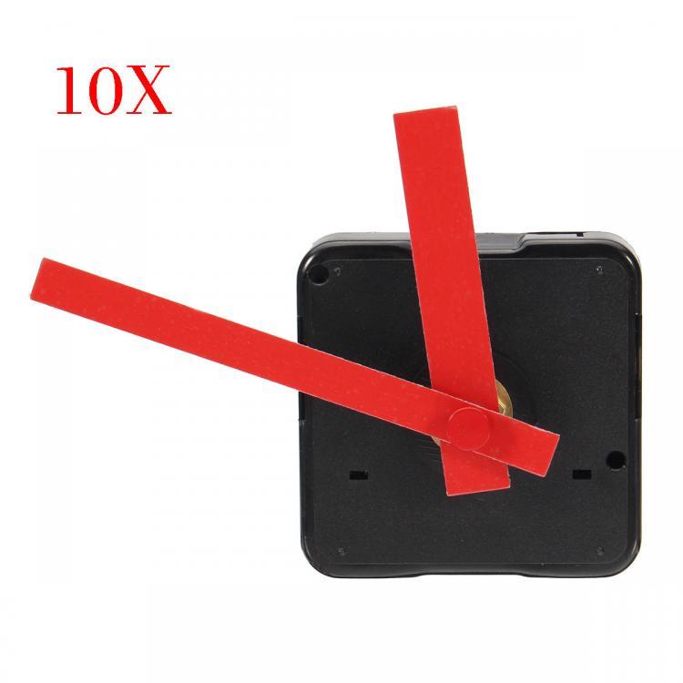 shopping גאדג׳טים 10pcs Silent DIY Quartz Clock Movement Mechanism Mute Hands Repair Tool Parts Kit
