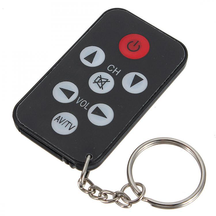 shopping גאדג׳טים 5pcs Universal Infrared IR Mini TV Remote Control Keychain Key Ring