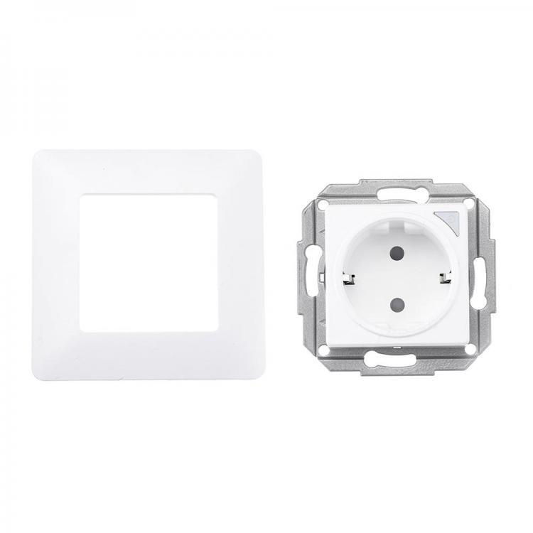 shopping גאדג׳טים DE EU WiFi Smart Light Wall Switch Socket Outlet Smart Life Tuya Wireless Remote Control Work with Alexa Google Home
