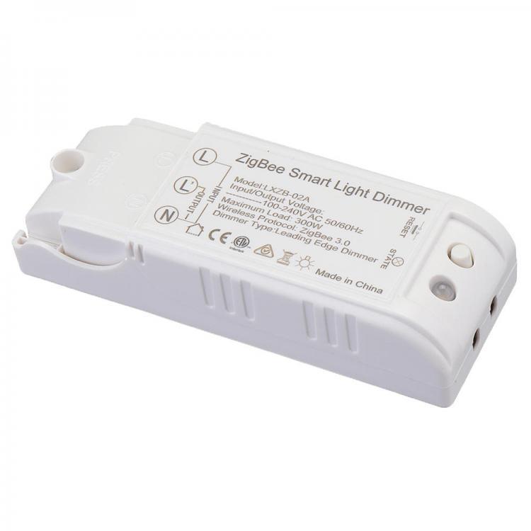 shopping גאדג׳טים MoesHouse MS-107D AC100-240V 50/60Hz Zig bee DIY Smart Home Automation Dimmer Switch Remote Control Work with Echo Plus Alexa Smar