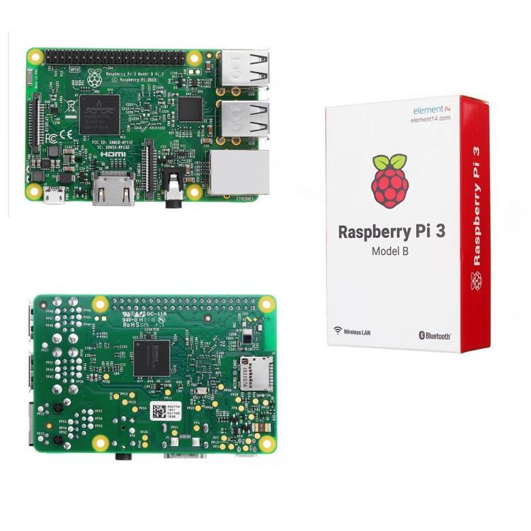 shopping אלקטרוניקה וערכות עשה זאת בעצמך Raspberry Pi 3 Model B ARM Cortex-A53 CPU 1.2GHz 64-Bit Quad-Core 1GB RAM 10 Times B+
