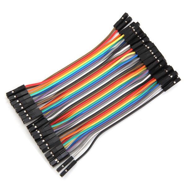 shopping אלקטרוניקה וערכות עשה זאת בעצמך 40pcs 10cm Female To Female Jumper Cable Dupont Wire For