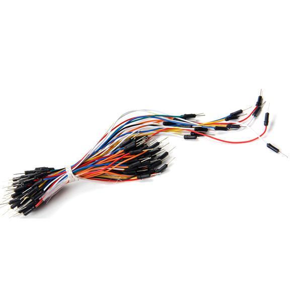 shopping אלקטרוניקה וערכות עשה זאת בעצמך 65pcs Male To Male Breadboard Wires Jumper Cable Dupont Wire Bread Board Wires