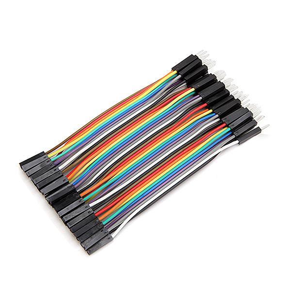 shopping אלקטרוניקה וערכות עשה זאת בעצמך 40pcs 10cm Male To Female Jumper Cable Dupont Wire For