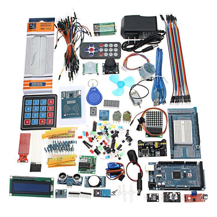 shopping אלקטרוניקה וערכות עשה זאת בעצמך Geekcreit Mega 2560 The Most Complete Ultimate Starter Kits For Arduino Mega2560 UNOR3 Nano - products that work with official Ard