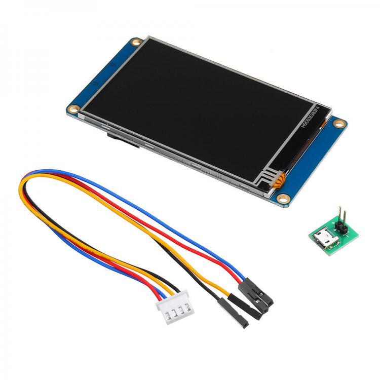 shopping אלקטרוניקה וערכות עשה זאת בעצמך Nextion NX4832T035 3.5 Inch 480x320 HMI TFT LCD Touch Display Module Resistive Touch Screen For Raspberry Pi 3  Kit