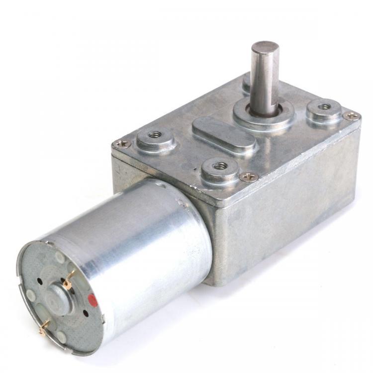 shopping אלקטרוניקה וערכות עשה זאת בעצמך GW370 12V 3RPM DC Motor Reversible High Torque Turbo Worm Gear Motor