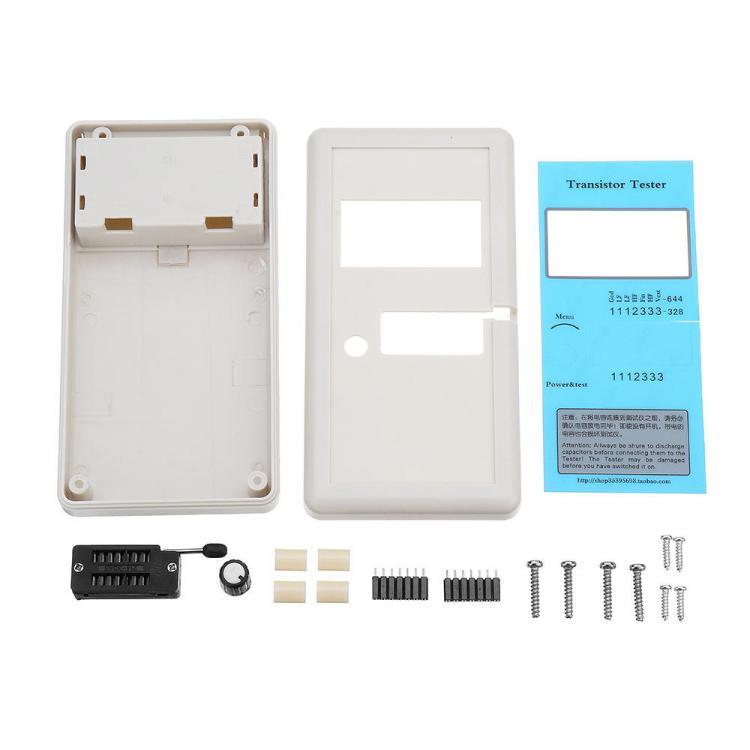 shopping אלקטרוניקה וערכות עשה זאת בעצמך Original Hiland Supporting Shell For DIY M12864 Graphics Version Transistor Tester Module Case