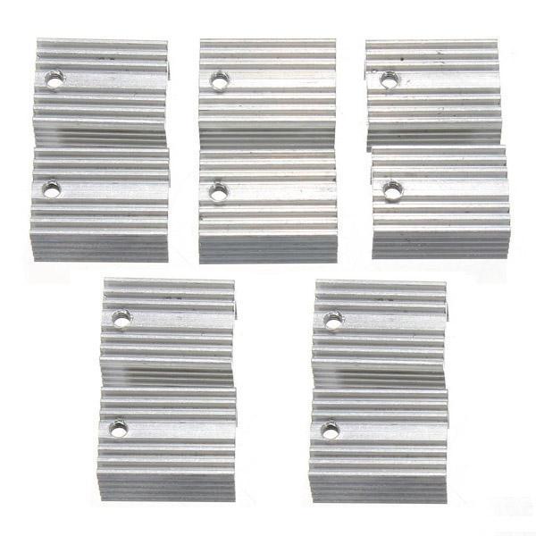 shopping אלקטרוניקה וערכות עשה זאת בעצמך Aluminum Heat Sink Heat Sink For TO-220 L780xCV Three Terminal Positive Voltage Regulator