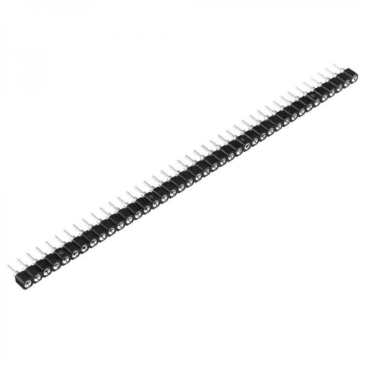 shopping אלקטרוניקה וערכות עשה זאת בעצמך 10pcs 40 Pin Single Row 2.54mm Round Female Header Pin
