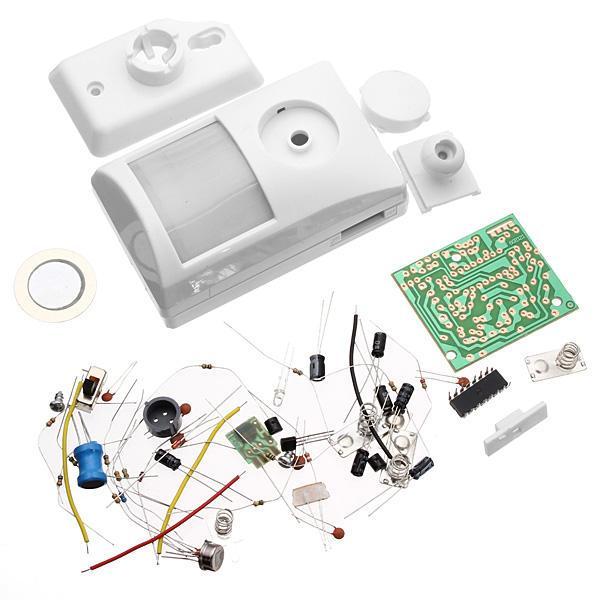 shopping אלקטרוניקה וערכות עשה זאת בעצמך Infrared Electronic Alarm Kit Electronic DIY Learning Kit