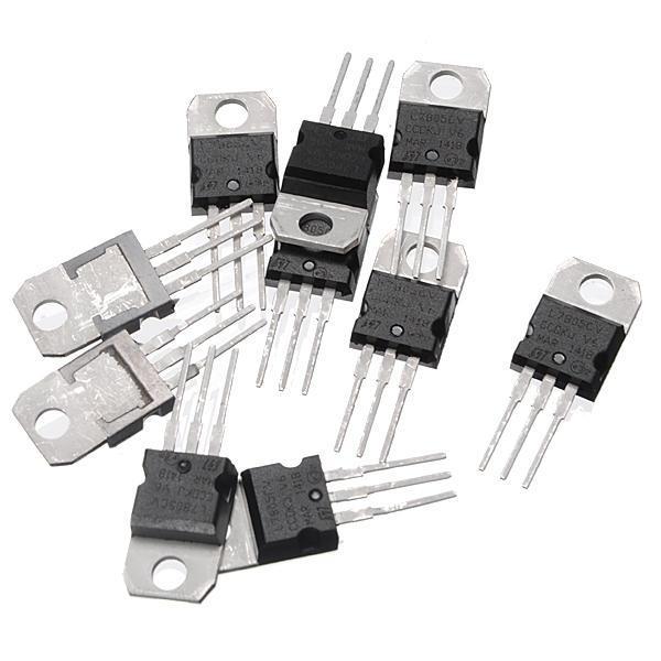 shopping אלקטרוניקה וערכות עשה זאת בעצמך 10pcs L7805CV TO220 L7805 TO-220 7805 LM7805 MC7805 Original IC