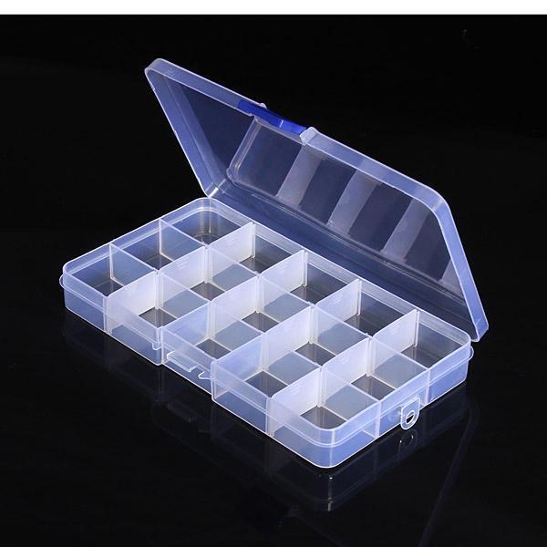 shopping אלקטרוניקה וערכות עשה זאת בעצמך 5Pcs Geekcreit&reg; 15 Value Electronic Components Storage Assortment Box