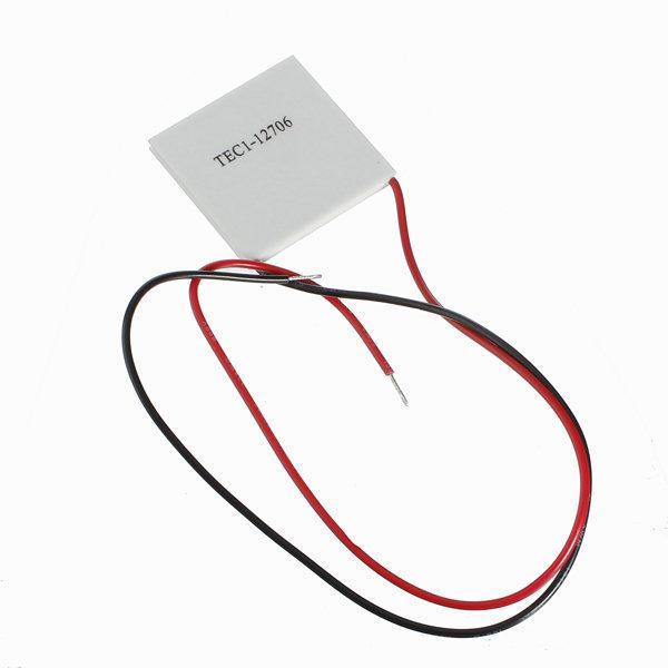 shopping אלקטרוניקה וערכות עשה זאת בעצמך 5Pcs TEC1-12706 40x40mm Thermoelectric Cooler Peltier Plate 12V 60W