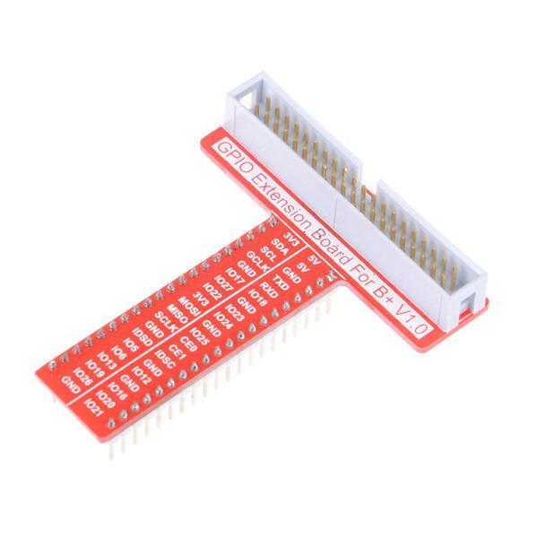 shopping אלקטרוניקה וערכות עשה זאת בעצמך 40 Pin T Type GPIO Adapter Expansion Board For Raspberry Pi 3/2 Model B/B+/A+/Zero