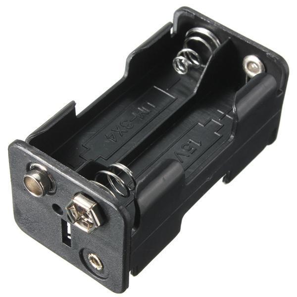 shopping אלקטרוניקה וערכות עשה זאת בעצמך 4-Slot 4 x AA Battery Back To Back Holder Case Box