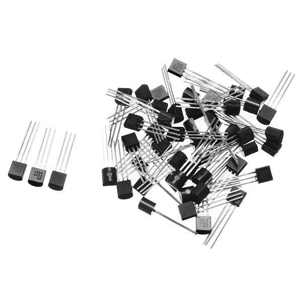 shopping אלקטרוניקה וערכות עשה זאת בעצמך 50Pcs TO-92 30V 0.6A 2N2222A Triode Transistor NPN 2N2222 Switch Transistors