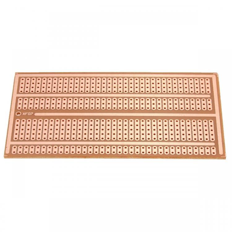shopping אלקטרוניקה וערכות עשה זאת בעצמך 10pcs 5X10cm Single Side Copper Prototype Paper PCB Breadboard 2-3-5 Joint Hole
