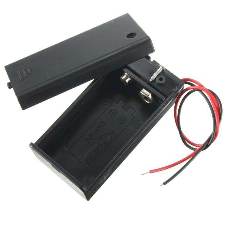 shopping אלקטרוניקה וערכות עשה זאת בעצמך DIY 9V Battery Storage Container Box Case Holder With ON/OFF Toggle Switch
