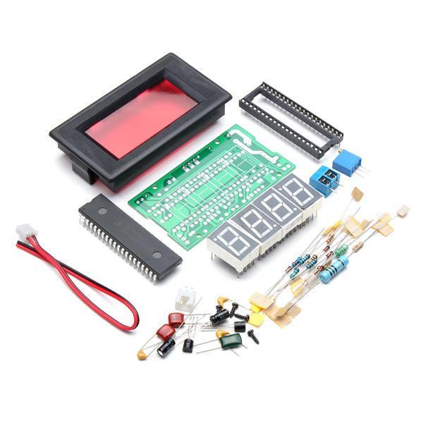 shopping אלקטרוניקה וערכות עשה זאת בעצמך EQKIT&reg; ICL7107 Digital Ammeter DIY Kit Unassembled Electronic Learning Kit DC5V 35mA