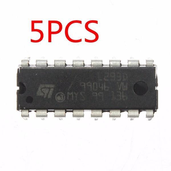 shopping אלקטרוניקה וערכות עשה זאת בעצמך 5pcs L293D L293 L293B DIP / SOP Push Pull Four Channel Motor Driver IC