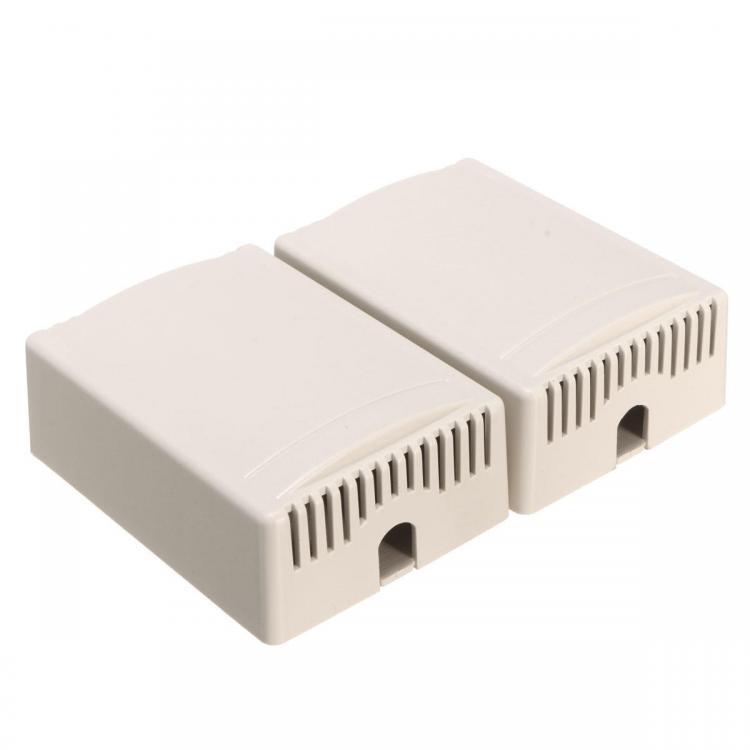 shopping אלקטרוניקה וערכות עשה זאת בעצמך 2pcs 75 x 54 x 27mm DIY Plastic Project Housing Electronic Junction Case Power Supply Box
